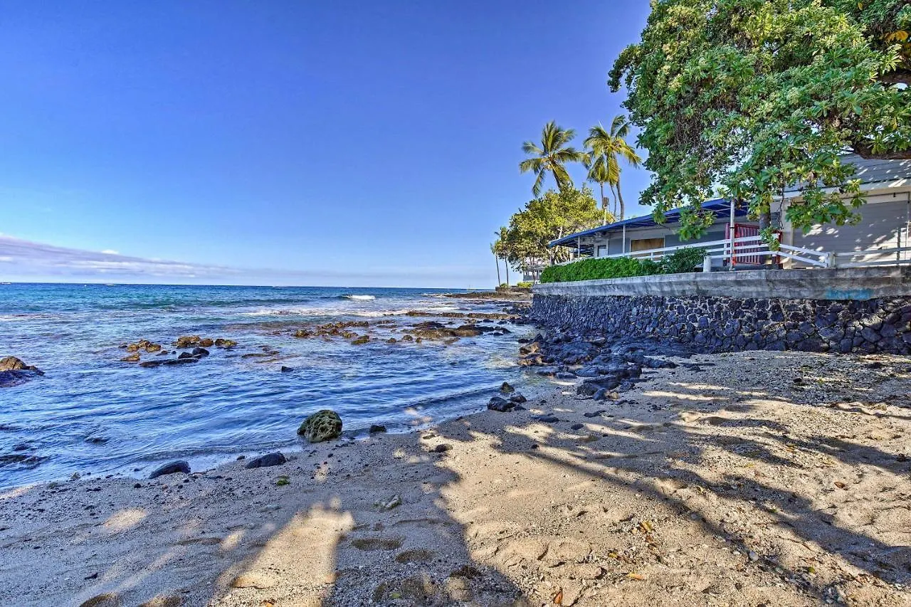 Downtown Kailua-Kona Escape Steps To Ocean! Apartment