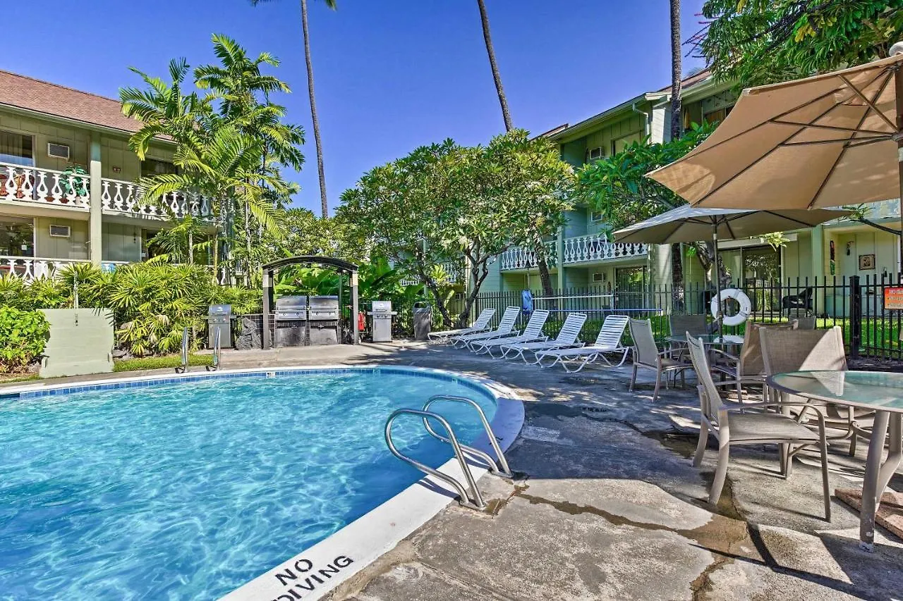 Downtown Kailua-Kona Escape Steps To Ocean! Apartment 0*,  United States